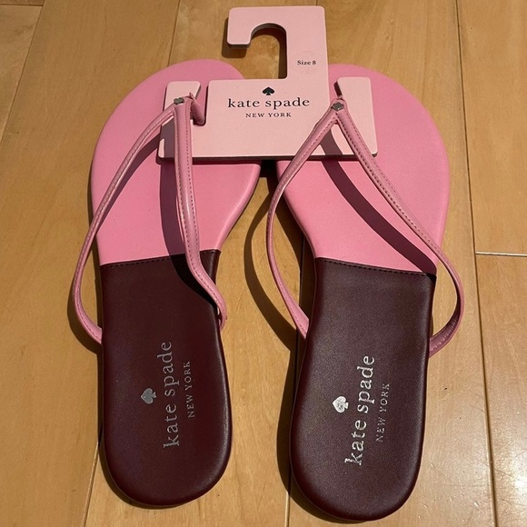 NWT Kate Spade cherrywood sandals - Picture 2 of 4